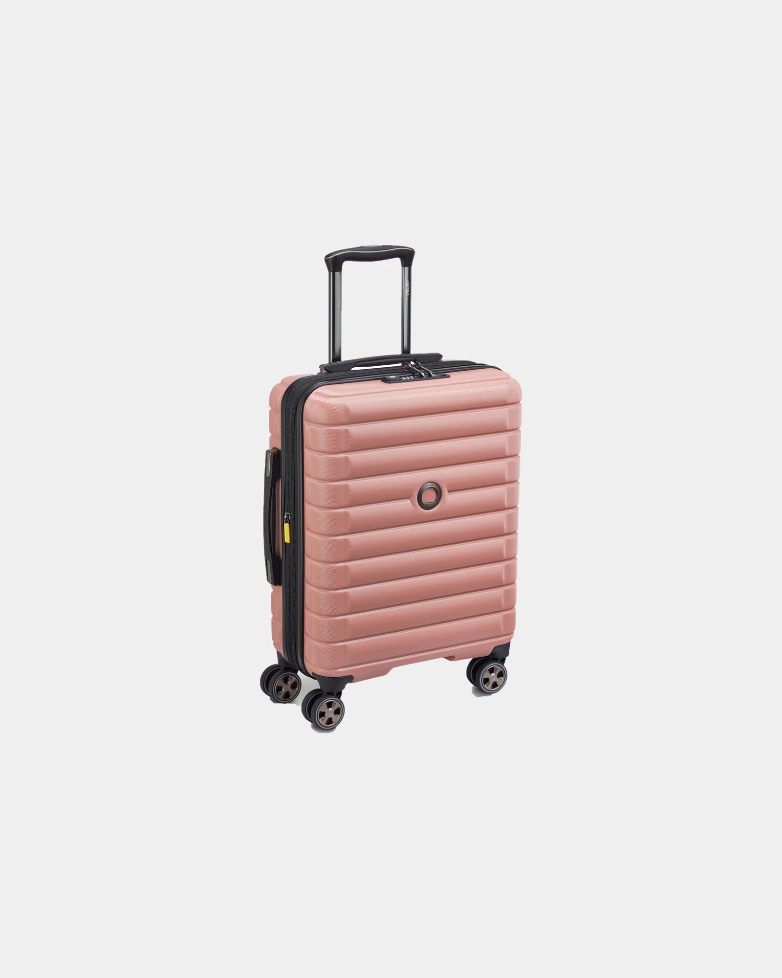 Valise polycarbonate Delsey Shadow 5.0 56 cm à personnaliser - Rose Cendré